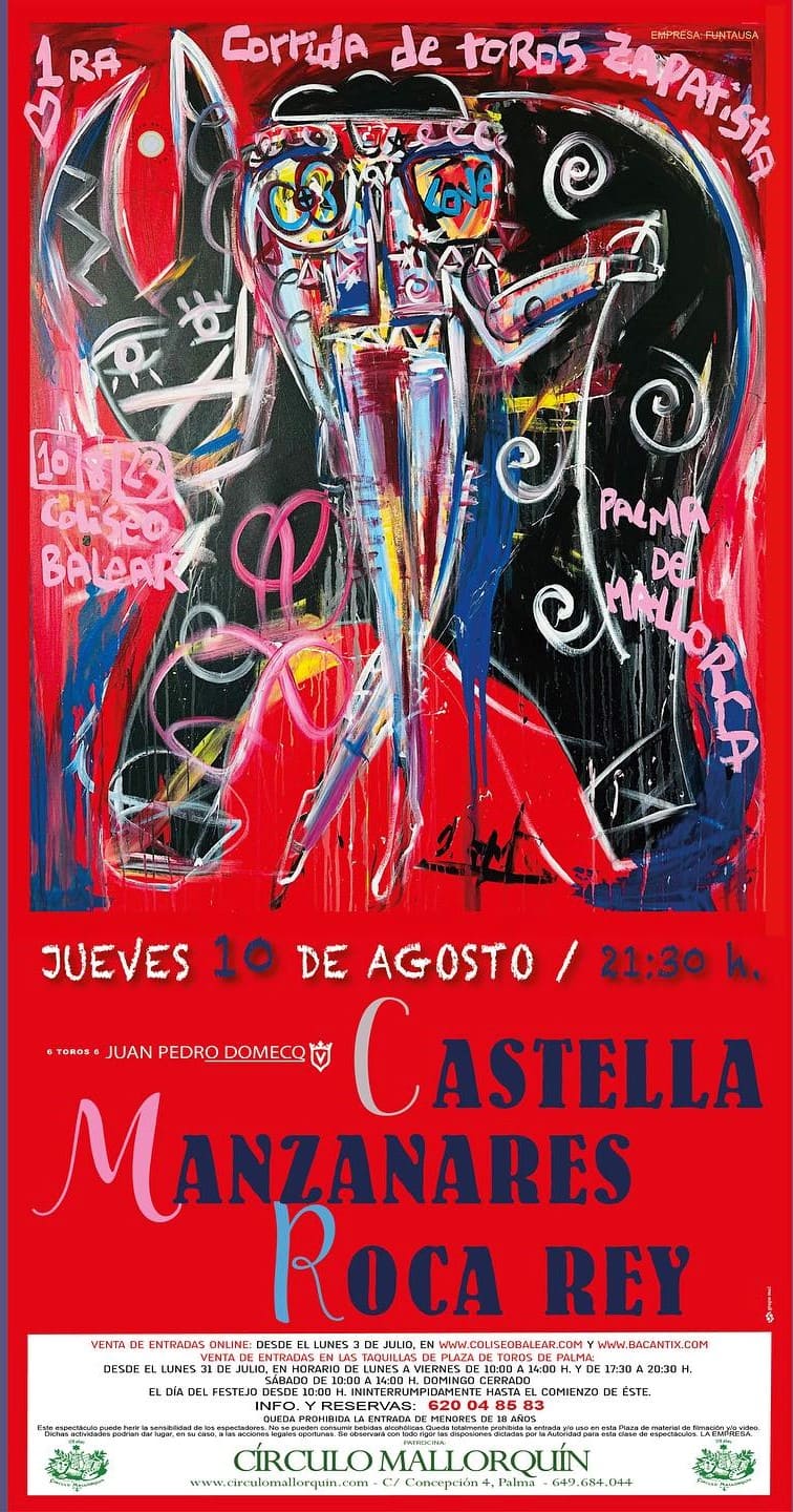 La I Corrida Zapatista en Palma de Mallorca ya tiene cartel
