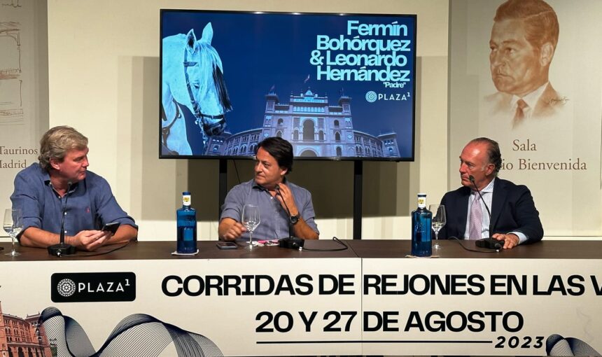 Coloquio con Fermín Bohórquez y Leonardo Hernández en Madrid
