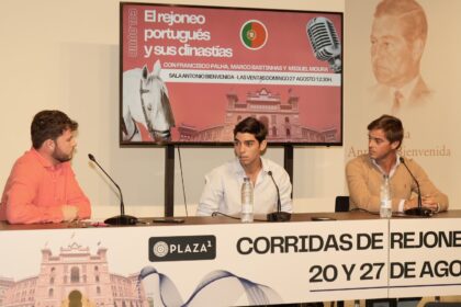 Francisco Palha y Miguel Moura, coloquio en Las Ventas