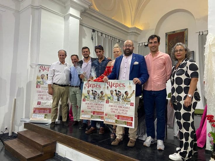 Yepes presenta el cartel de su Feria Taurina
